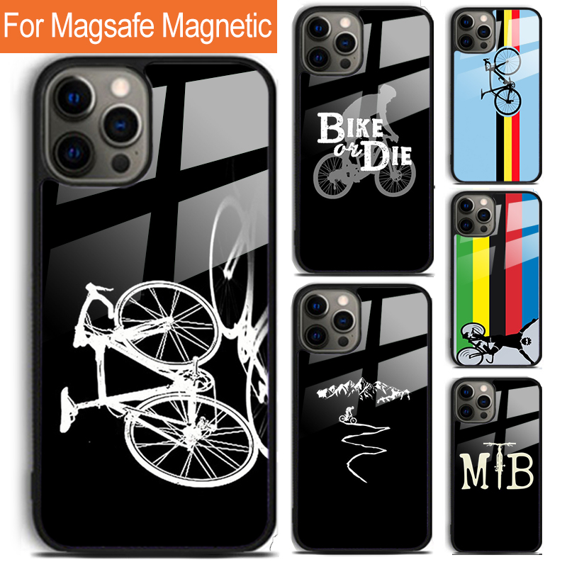 Mountain Biking Logo - Dağ Bisikleti Bisikletçisi Telefon Kılıfı iPhone