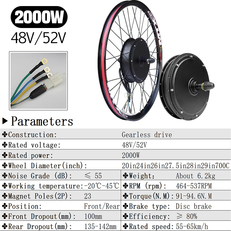 MTX Marka 48V52V 2000W Elektri - Mountain Biking Gear incelemesi ve fiyatı