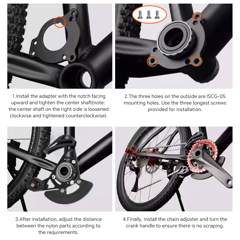 TOSEEK Zincir Kılavuzları MTB  - Chain Guide Iscg incelemesi ve fiyatı