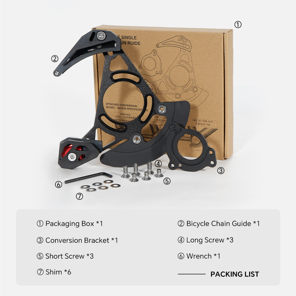 TOSEEK Zincir Kılavuzları MTB  - Chain Guide Iscg incelemesi ve fiyatı